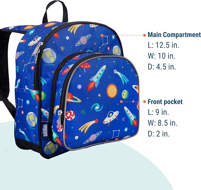 Wildkin 12-inch Kids Backpack – Padded, Adjustable