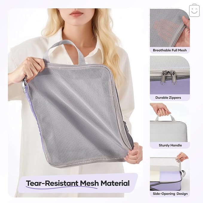 Veken 9/11 Set Compression Packing Cubes