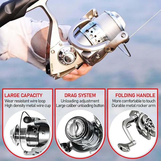 Telescopic Fishing Rod Combo