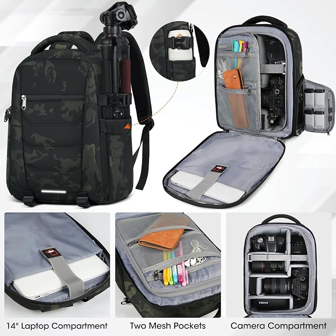SDYSM Camera Bag Backpack Professional