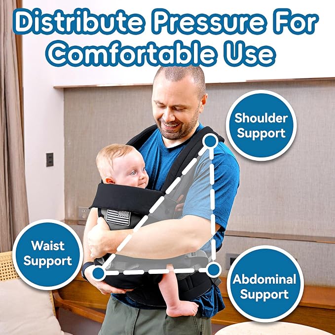Baby Carrier, Lumbar Support Infant Carrier