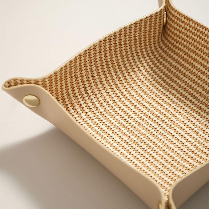 OLETHA Small Foldable Valet Tray