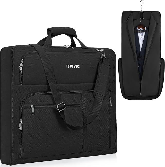 Garment Bags for Travel, Large Suit Travel Bag Convertible Travel Garment Bag