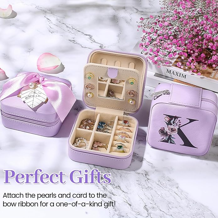 AYGXU Travel Jewelry Box for Women and Girls