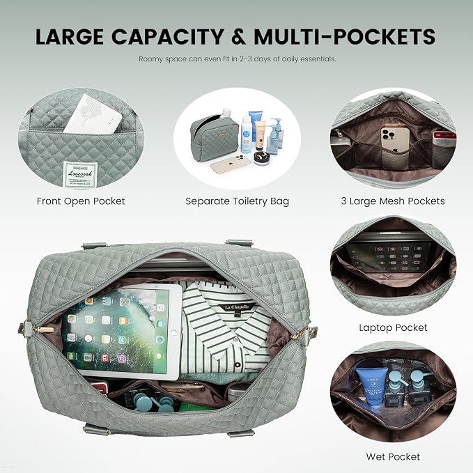 LOVEVOOK Travel Duffle Bag, Weekender Bags