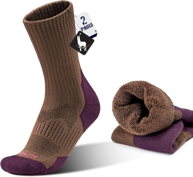 Alpaca Wool Hunting Socks 2 pairs