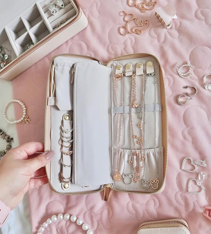 Travel Jewelry Organizer Case