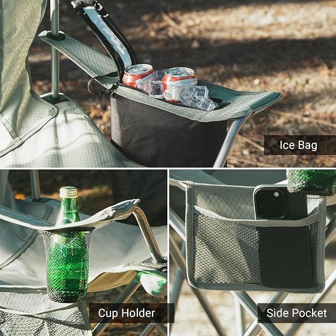Camping Folding Chair Outdoor Lawn Portable Lightweight Camp Folding Chairs