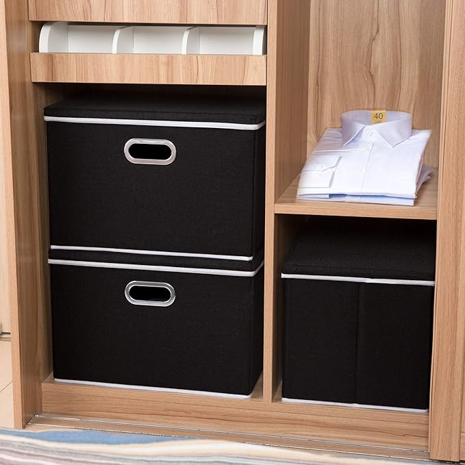 PRANDOM Large Foldable Storage Boxes