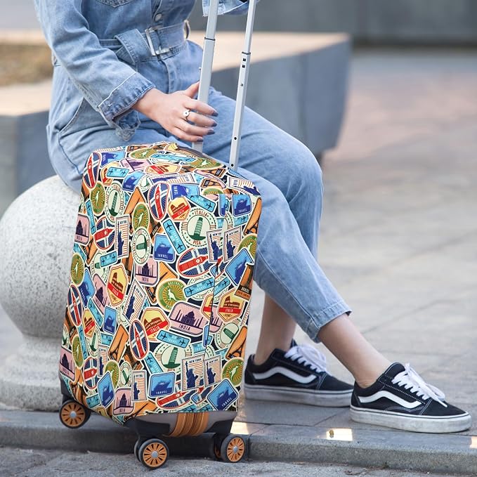 HYPER VENTURE Washable Luggage Cover