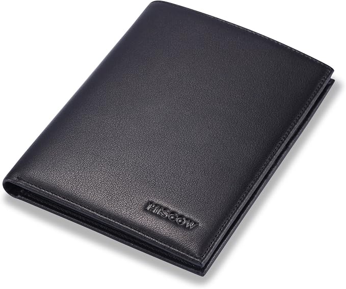 HISCOW Italian Leather Passport Holder