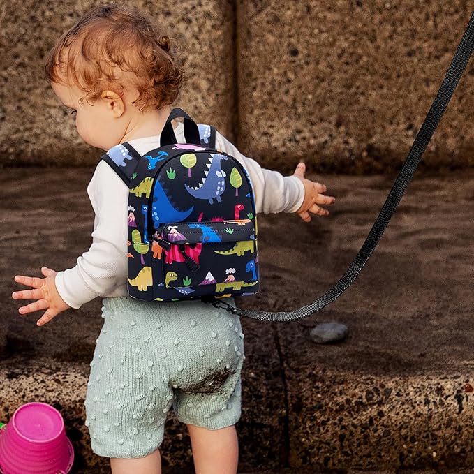 Accmor Toddler Leash Baby Dinosaur Backpack Harness