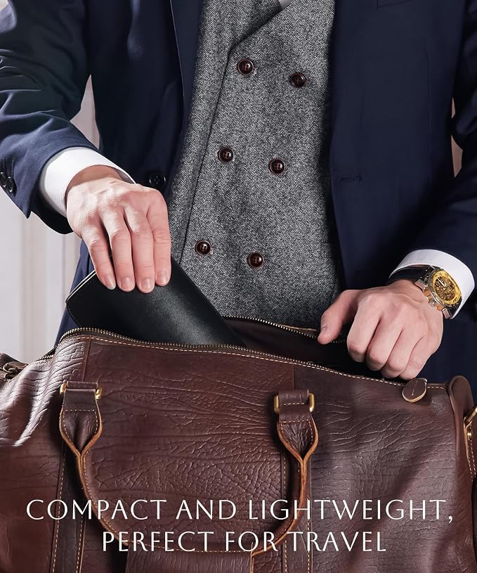 Homde Travel Watch Box Leather: Traveling Case