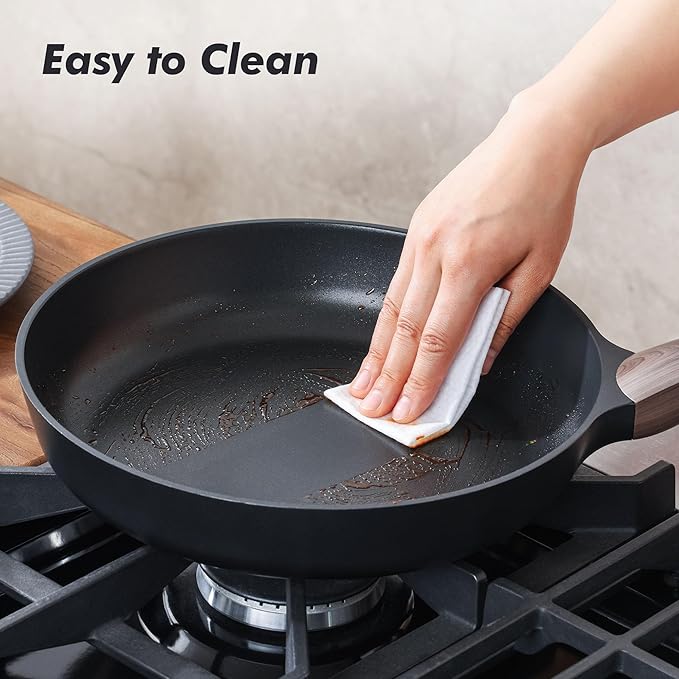 SENSARTE Nonstick Frying Pan Skillet 9.5Inch Non Stick Egg Pan Omelette Pans