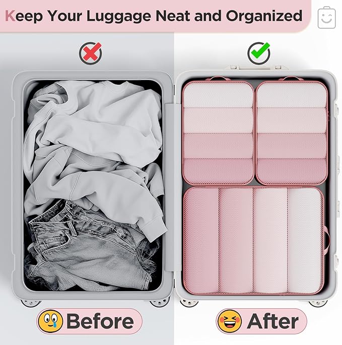 Veken 6/9/11 Set Compression Packing Cubes