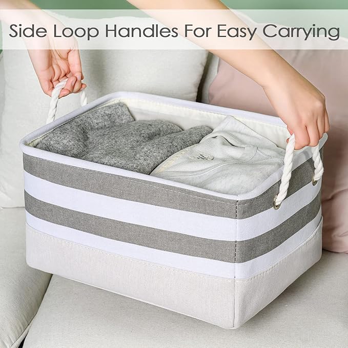 TheWarmHome Storage Basket Fabric Basket