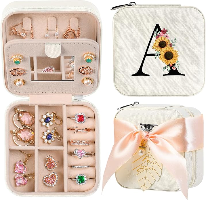 AYGXU Travel Jewelry Box for Women and Girls