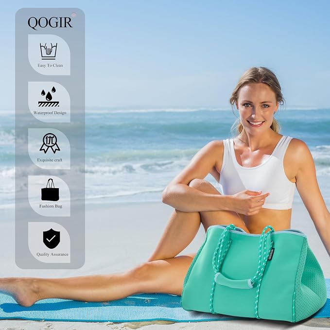 QOGiR Neoprene Multipurpose Beach Bag Tote