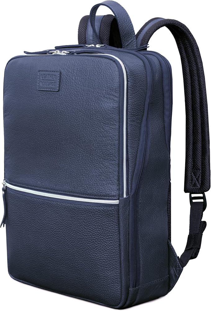 LEATHER VILLAGE Leather Laptop Backpack