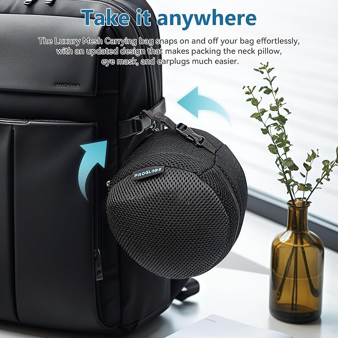 Travel Neck Pillows for Airplanes, Sleeping Essentials for Long haul Flights