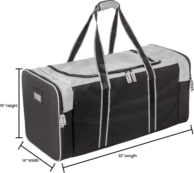 Jetstream Heavy Duty Multi Pocket Durable Sports Gym Equipment Travel Duffel Bag