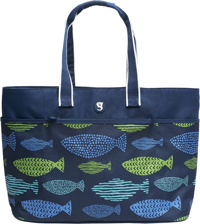 geckobrands Oversized Beach Tote – Large and Stylish Beach Bag
