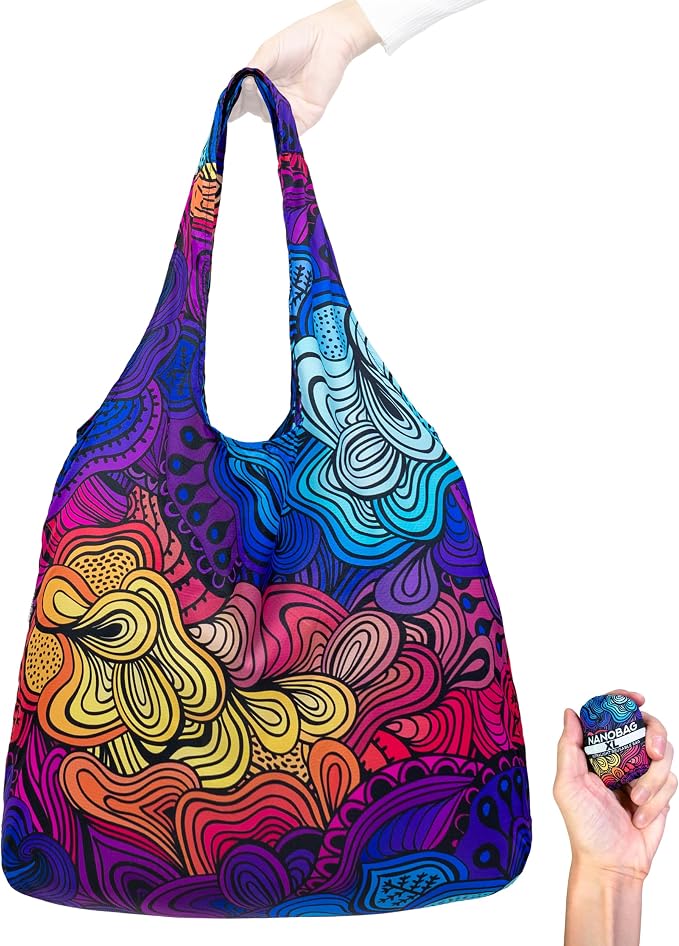 Nanobag Ultra-Lightweight Heavy Duty Foldable Tote