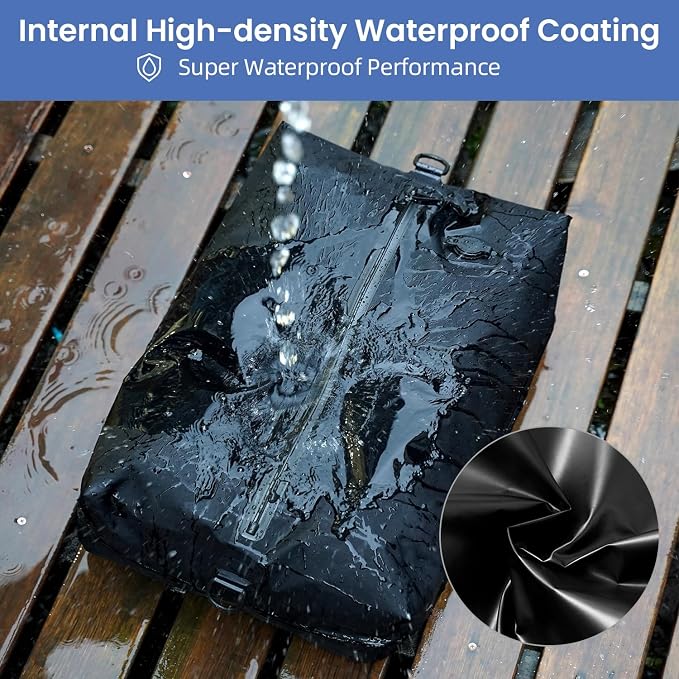 BAGAIL TPU Vacuum Bag for Travel, Reusable Compression Bag