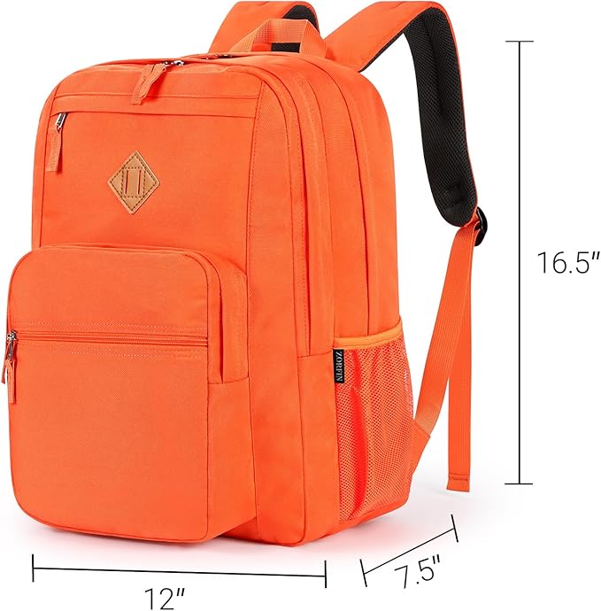 ZORFIN 26L Backpack for College, and Travel: Water Resistant Bookbag