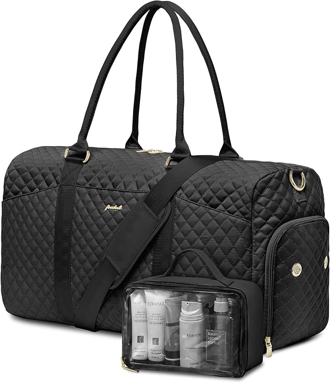 Women Weekender Travel Duffle Bag: Travel Duffel Overnight Bags