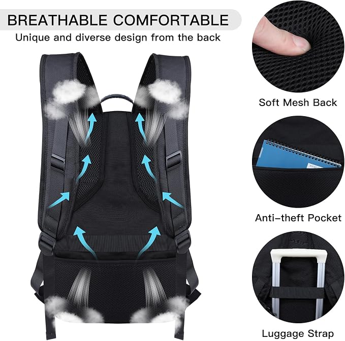 50L Travel Backpack, Extra Large Backpack, Laptop Backpack