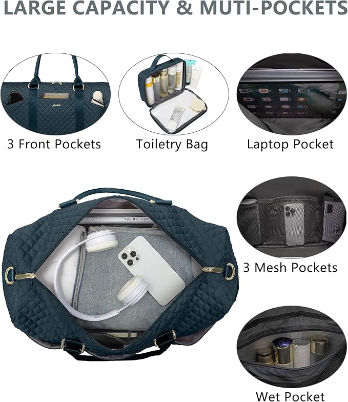 Weekender Travel Duffle Bag for Women