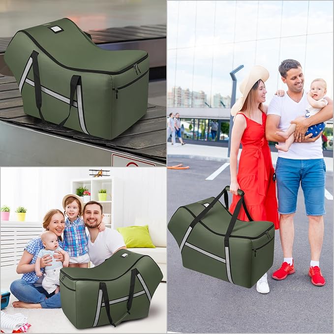 Infant Car Seat Travel Bag for Airplane Compatible