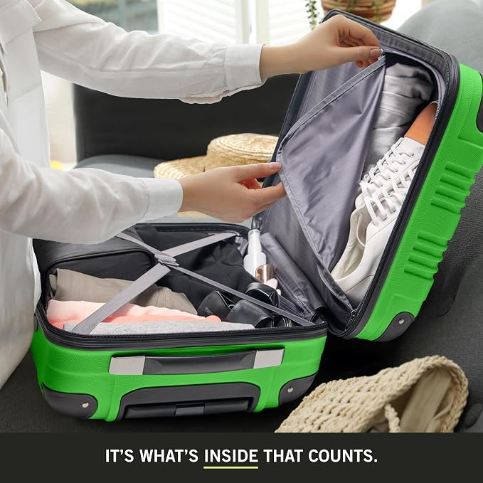 Kenneth Cole REACTION Out of Bounds Lightweight Hardshell 4-Wheel Spinner