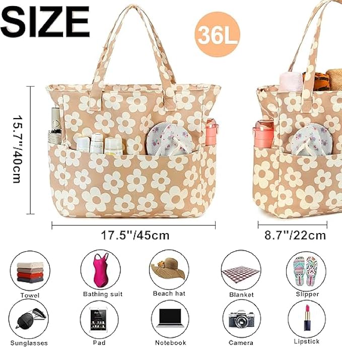 Waterproof Beach Tote Pool Bags