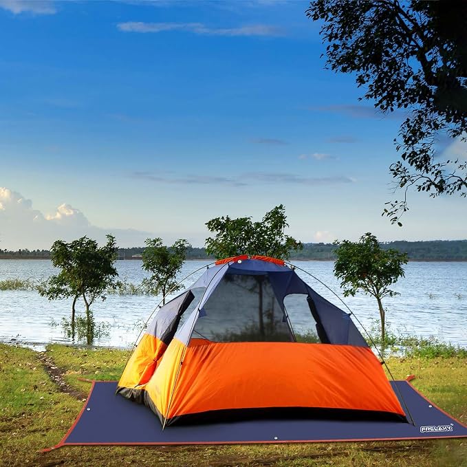 Frelaxy Tent Footprint, Waterproof Camping Tarp, Durable Tent Floor to Elevate