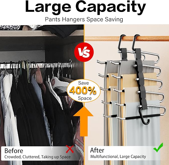 Pants Hangers Space Saving