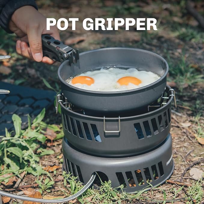 Fire Maple Versatile Outdoor Cooking Set Gas Stove Aluminum, Compact & Durable