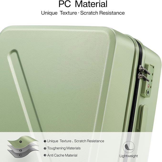 MILADA Underseat Carry On Luggage