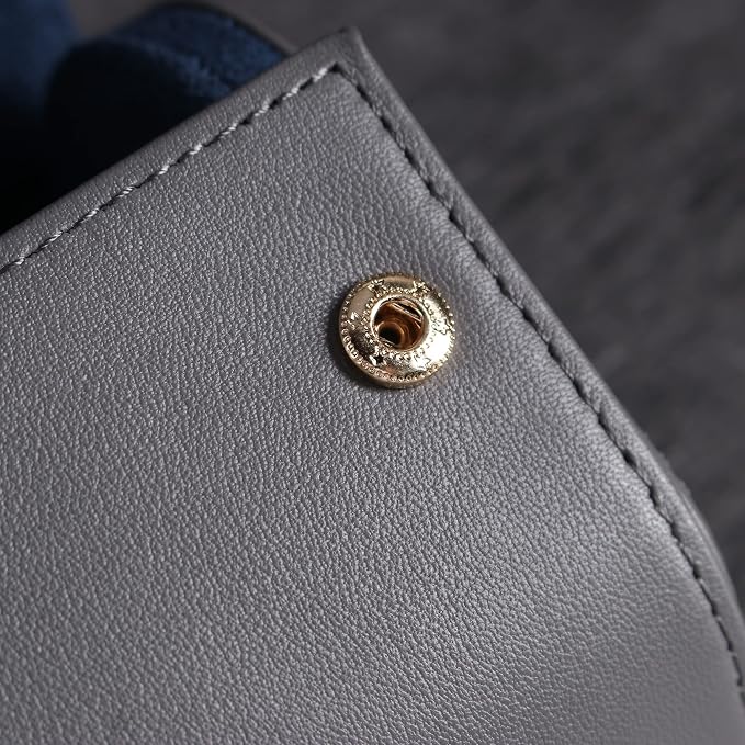 Genuine Napa Leather Watch Roll Travel Case