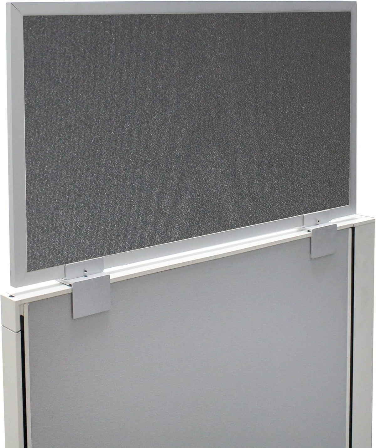 OBEX Acoustical Cubicle Privacy Screen Extender Desk Panel & Office Divider, Add Separation & Block Noise, 24" x 36", Graphite