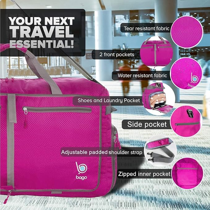 Bago Large Foldable Duffel Bags