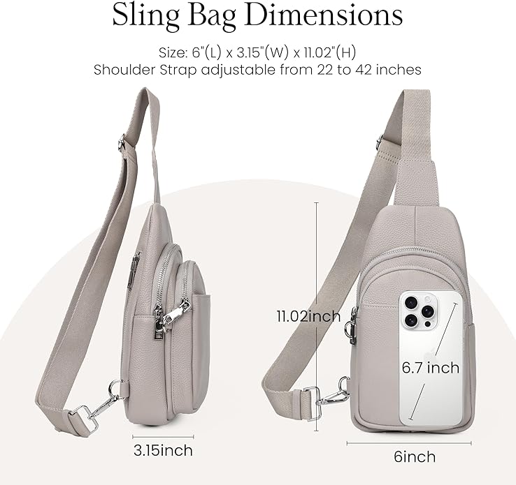 befen Genuine Leather Small Sling Bag