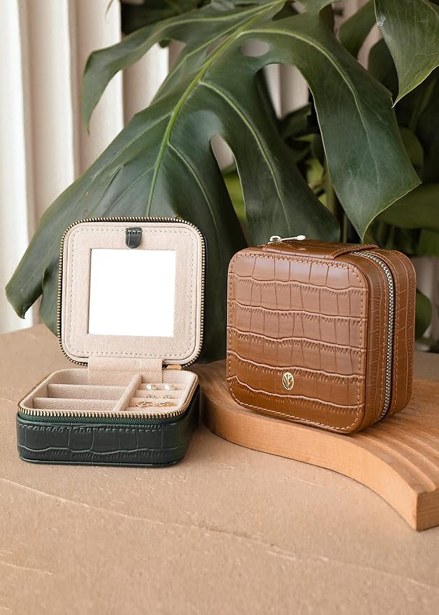 S.Leaf Travel Jewelry Box