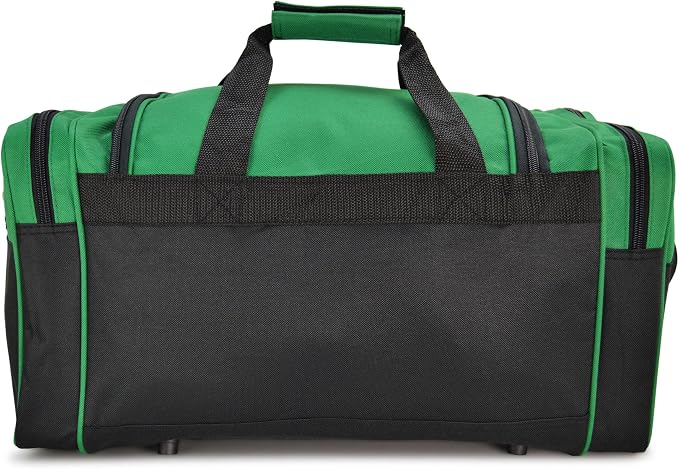 DALIX 21" Blank Sports Duffle Bag Gym Bag Travel Duffel Adjustable Strap in