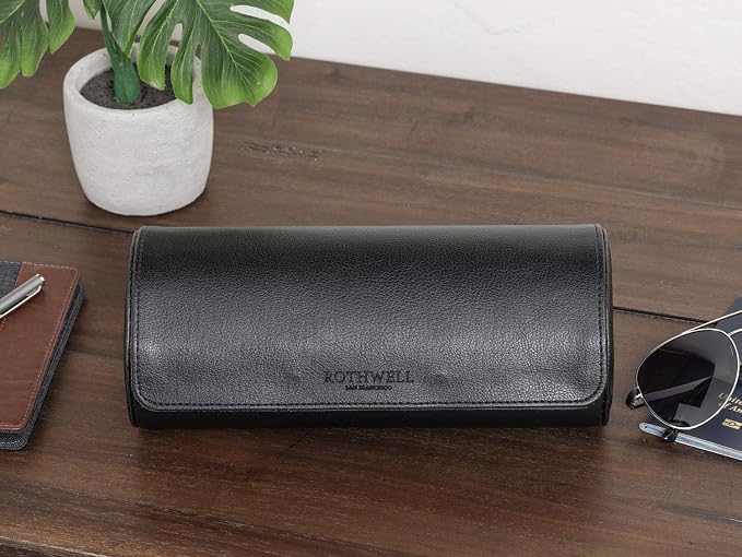 ROTHWELL Watch Roll Travel Case
