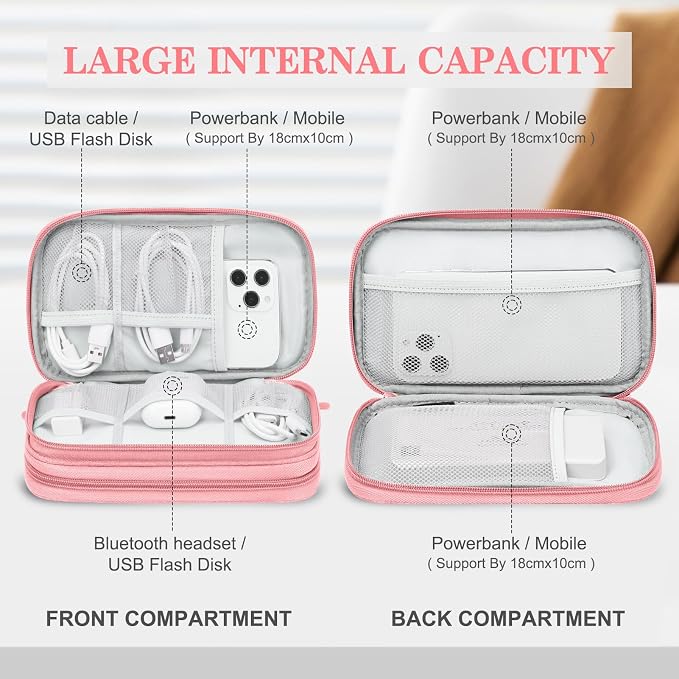 FYY Electronic Organizer, Electronic Accessories Carry Case Portable Waterproof