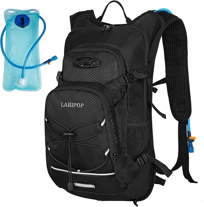 LARIPOP Hydration Backpack, 18L Hiking Backpack