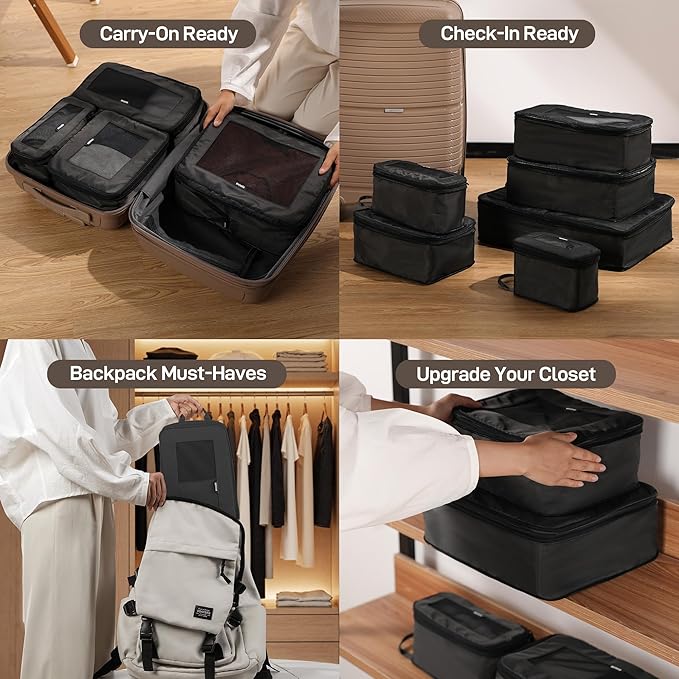 EPICKA TripCozy Compression Packing Cubes
