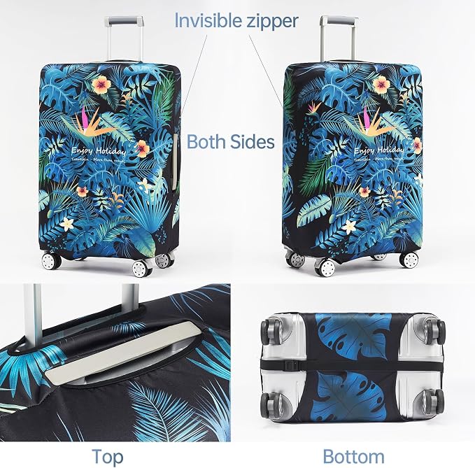 Travelkin Luggage Covers For Suitcase Tsa Approved, Suitcase Cover Protector